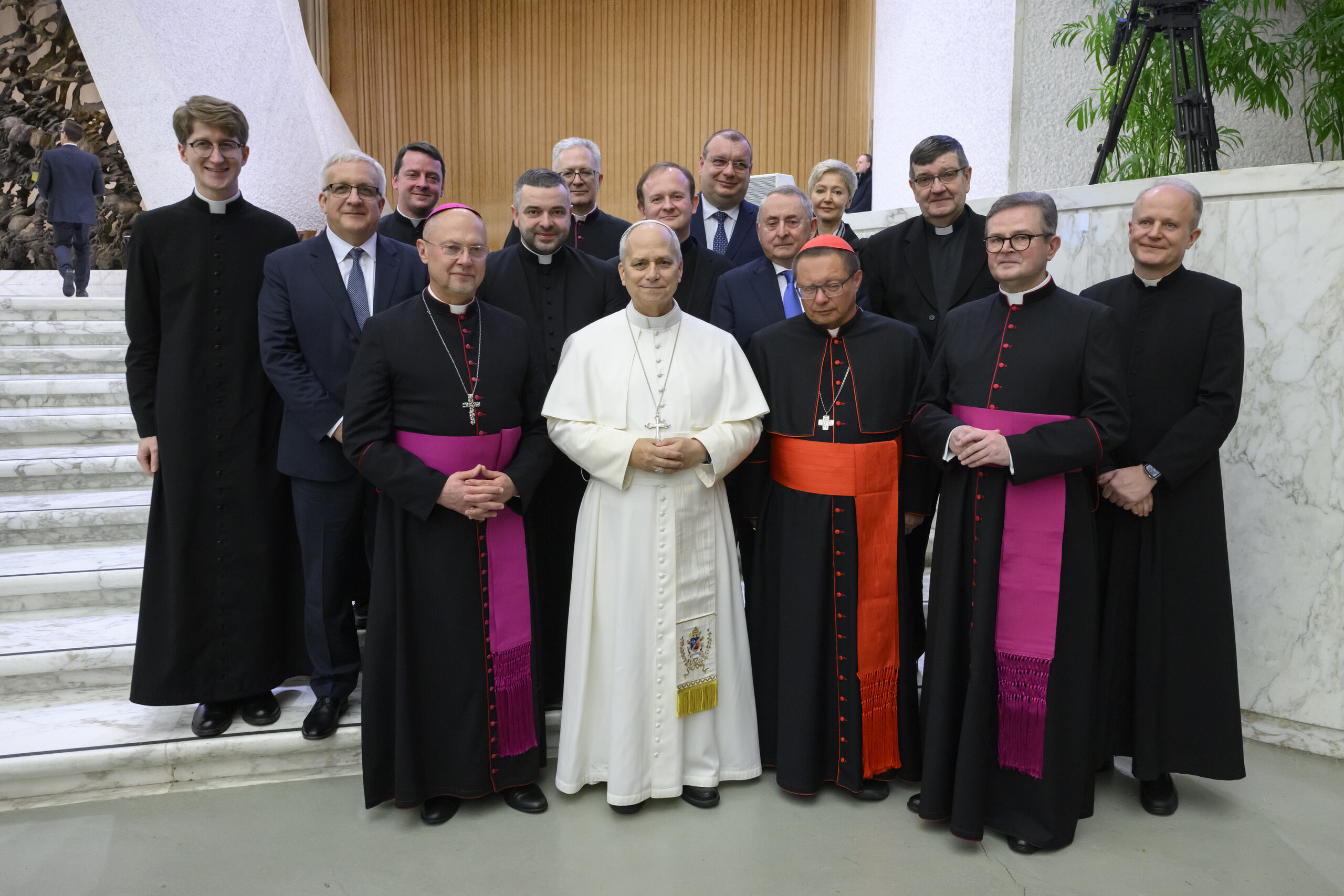 Incontro con il Papa e riunione del consiglio della nostra Fondazione