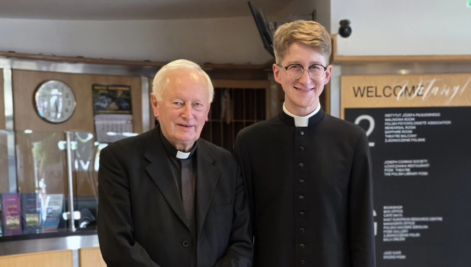 Le Père Tomasz Podlewski à l’occasion du 30e anniversaire du Cercle des Amis de notre Fondation à Londres